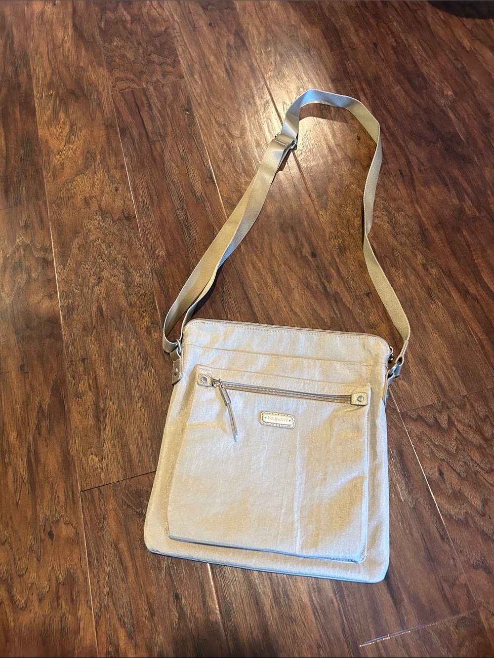 Light Beige Crossbody Bag - Baggallini